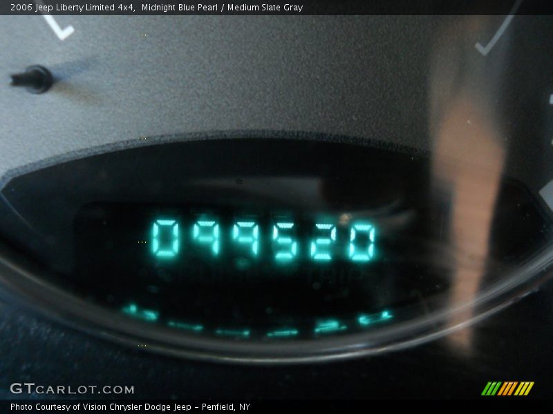 Midnight Blue Pearl / Medium Slate Gray 2006 Jeep Liberty Limited 4x4