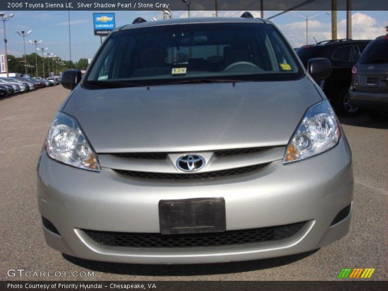Silver Shadow Pearl / Stone Gray 2006 Toyota Sienna LE