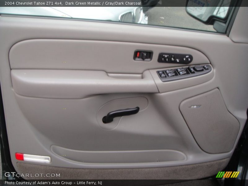 Dark Green Metallic / Gray/Dark Charcoal 2004 Chevrolet Tahoe Z71 4x4