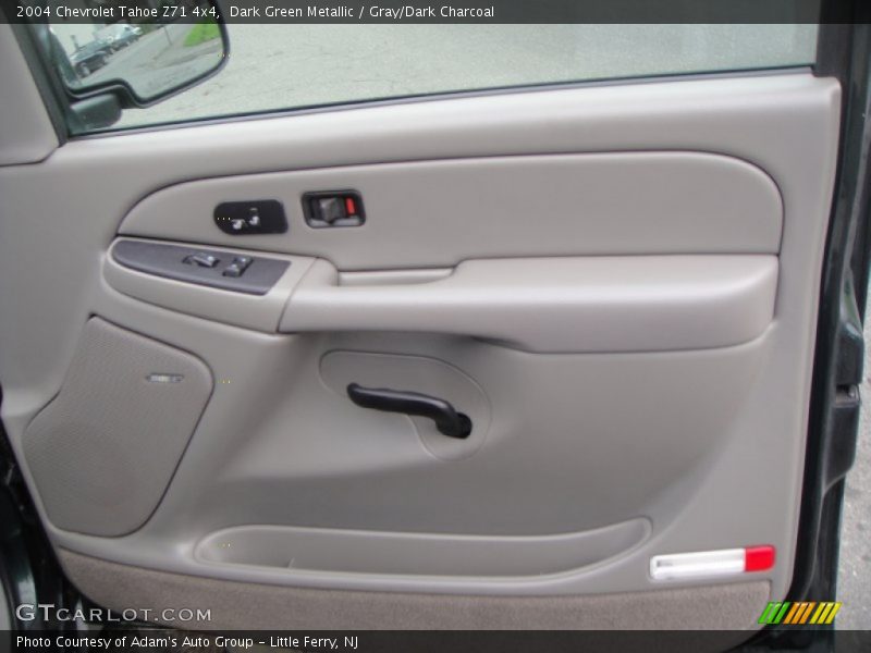 Dark Green Metallic / Gray/Dark Charcoal 2004 Chevrolet Tahoe Z71 4x4