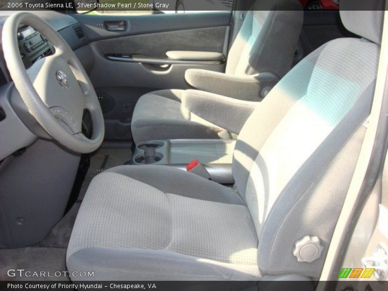 Silver Shadow Pearl / Stone Gray 2006 Toyota Sienna LE