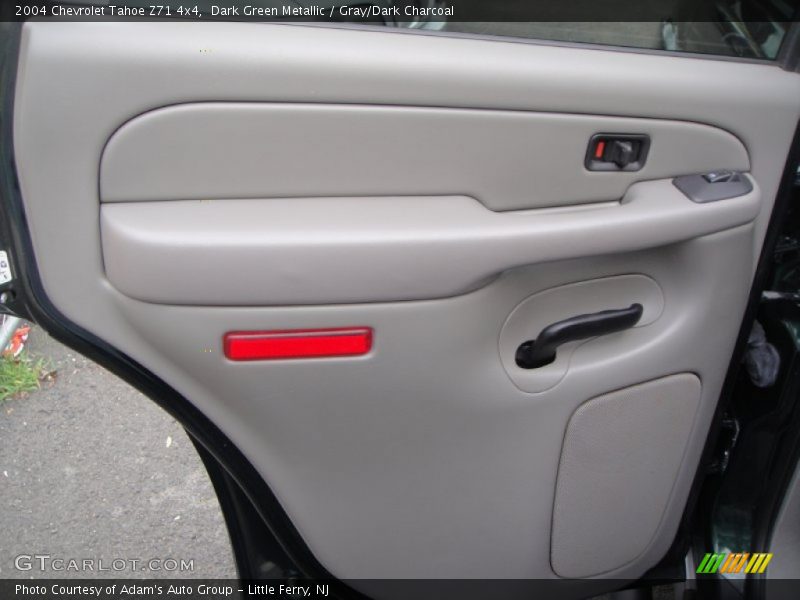 Dark Green Metallic / Gray/Dark Charcoal 2004 Chevrolet Tahoe Z71 4x4