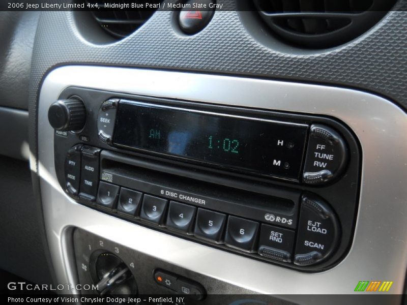 Midnight Blue Pearl / Medium Slate Gray 2006 Jeep Liberty Limited 4x4