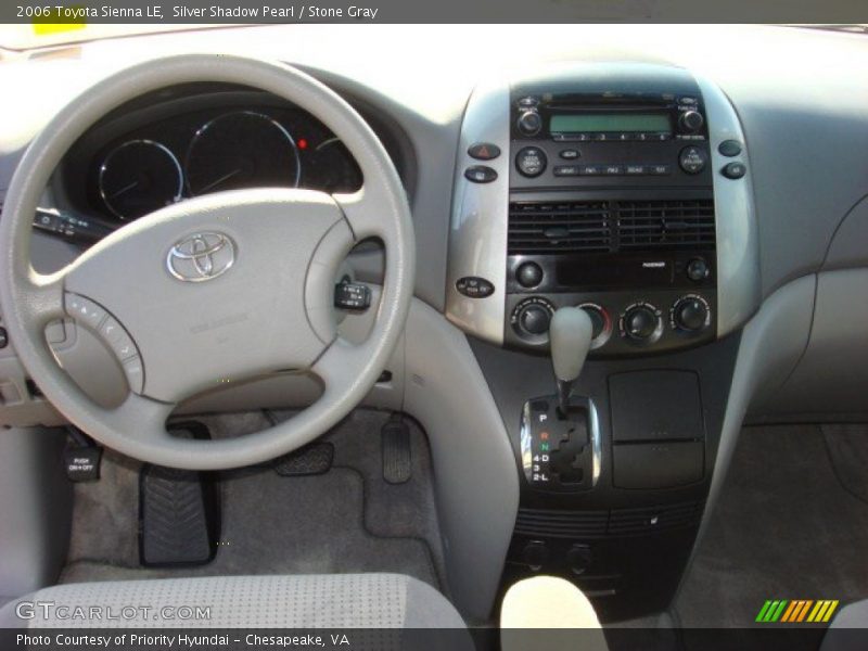 Silver Shadow Pearl / Stone Gray 2006 Toyota Sienna LE