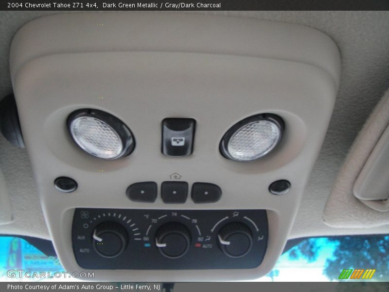 Dark Green Metallic / Gray/Dark Charcoal 2004 Chevrolet Tahoe Z71 4x4