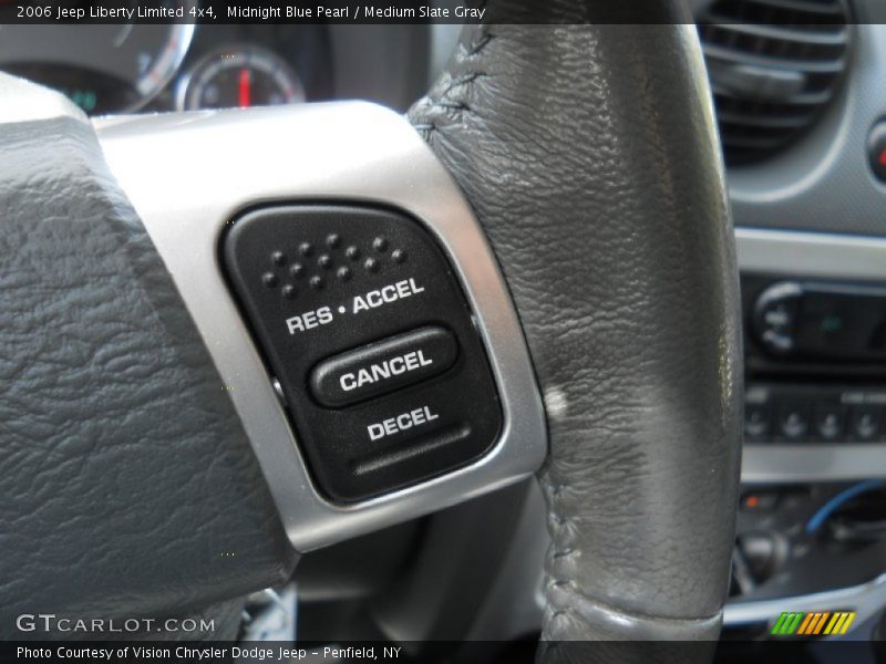 Midnight Blue Pearl / Medium Slate Gray 2006 Jeep Liberty Limited 4x4