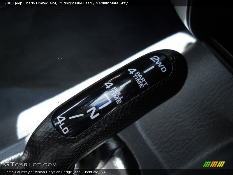 Midnight Blue Pearl / Medium Slate Gray 2006 Jeep Liberty Limited 4x4