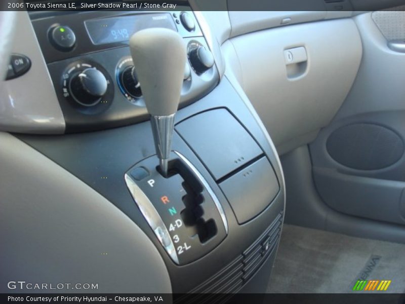 Silver Shadow Pearl / Stone Gray 2006 Toyota Sienna LE