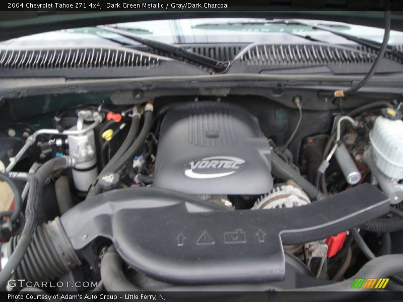 Dark Green Metallic / Gray/Dark Charcoal 2004 Chevrolet Tahoe Z71 4x4