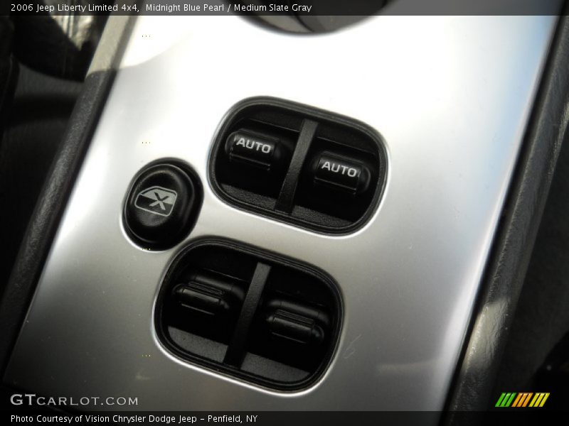 Midnight Blue Pearl / Medium Slate Gray 2006 Jeep Liberty Limited 4x4