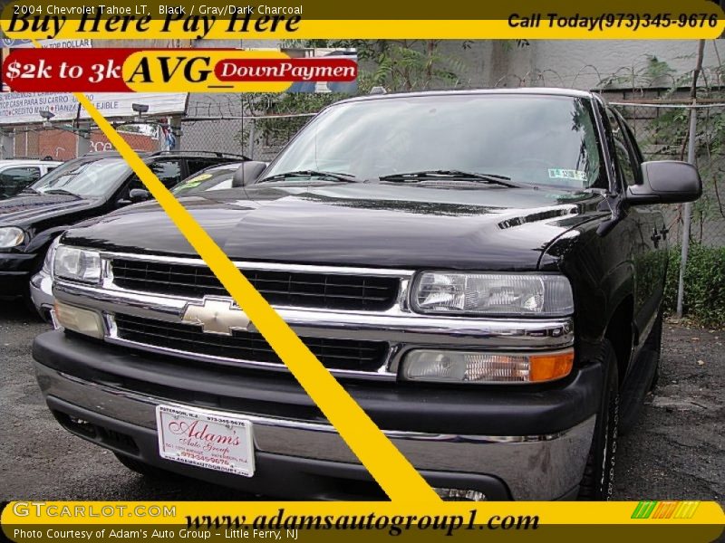 Black / Gray/Dark Charcoal 2004 Chevrolet Tahoe LT