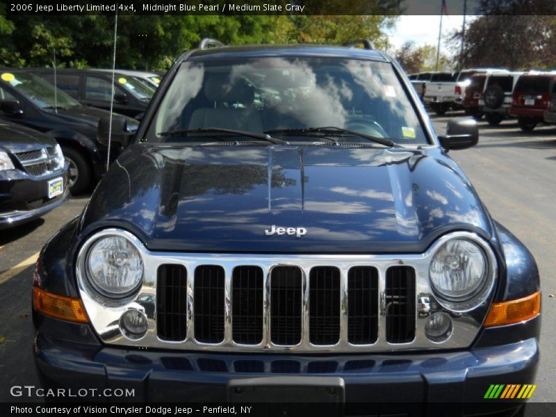 Midnight Blue Pearl / Medium Slate Gray 2006 Jeep Liberty Limited 4x4