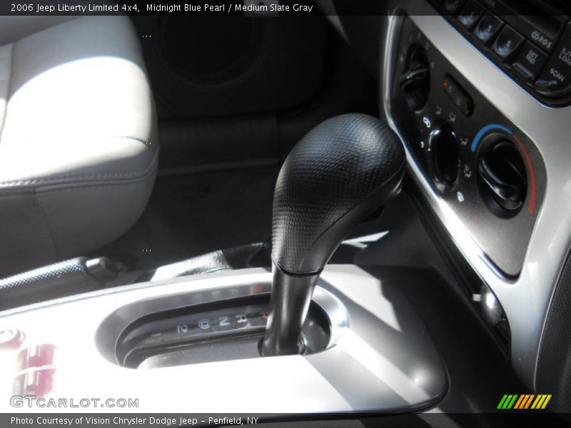 Midnight Blue Pearl / Medium Slate Gray 2006 Jeep Liberty Limited 4x4