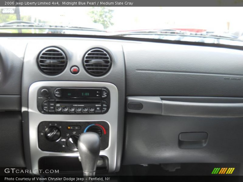 Midnight Blue Pearl / Medium Slate Gray 2006 Jeep Liberty Limited 4x4