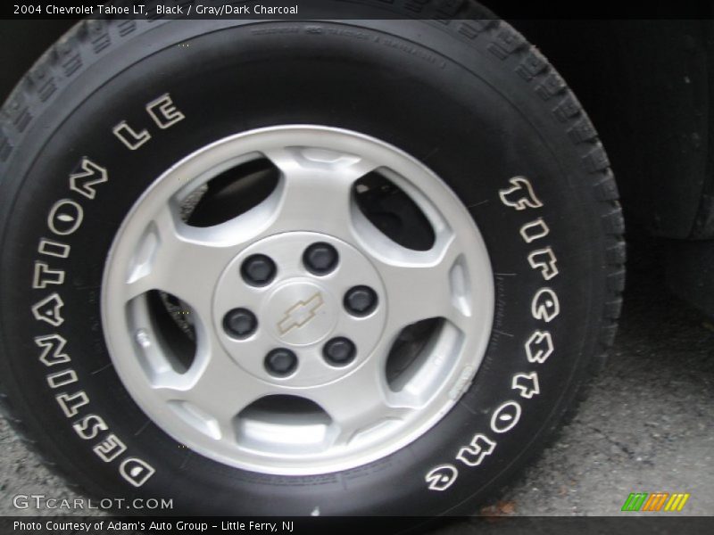 Black / Gray/Dark Charcoal 2004 Chevrolet Tahoe LT