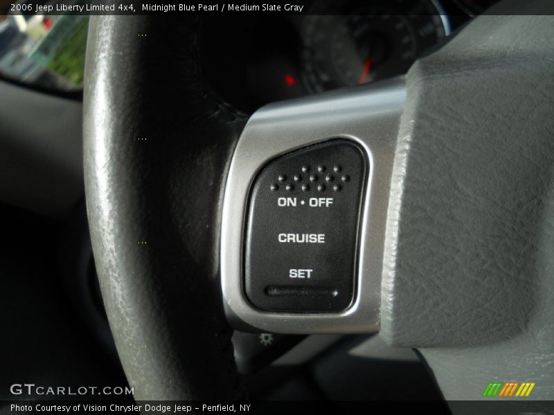 Midnight Blue Pearl / Medium Slate Gray 2006 Jeep Liberty Limited 4x4