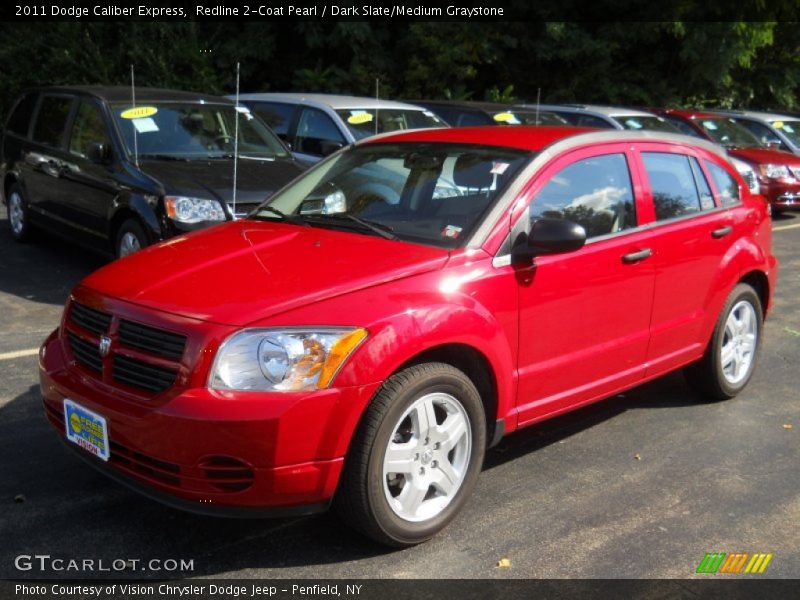 Redline 2-Coat Pearl / Dark Slate/Medium Graystone 2011 Dodge Caliber Express