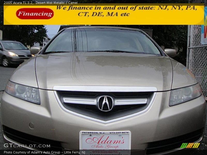 Desert Mist Metallic / Camel 2005 Acura TL 3.2