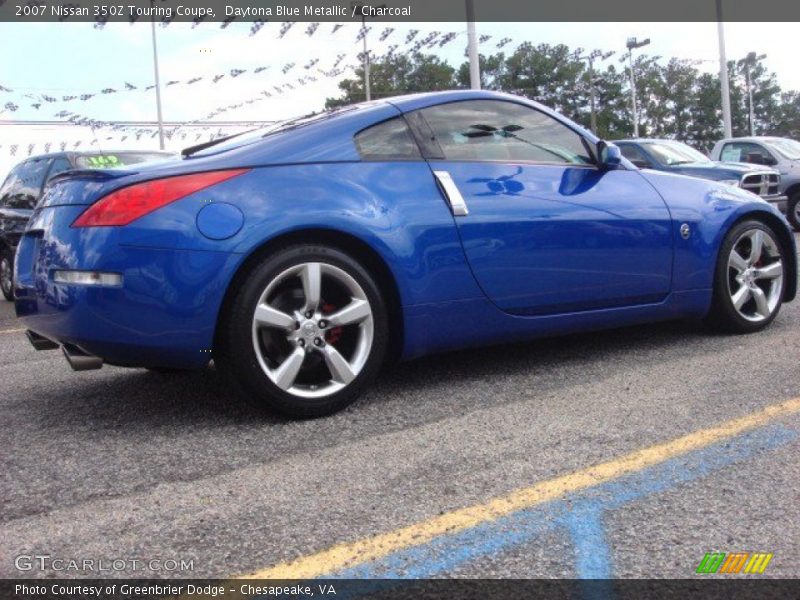 Daytona Blue Metallic / Charcoal 2007 Nissan 350Z Touring Coupe