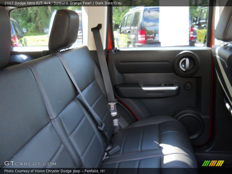 Sunburst Orange Pearl / Dark Slate Gray 2007 Dodge Nitro R/T 4x4