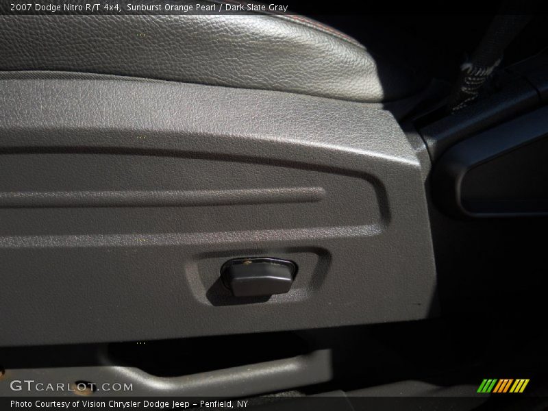 Sunburst Orange Pearl / Dark Slate Gray 2007 Dodge Nitro R/T 4x4