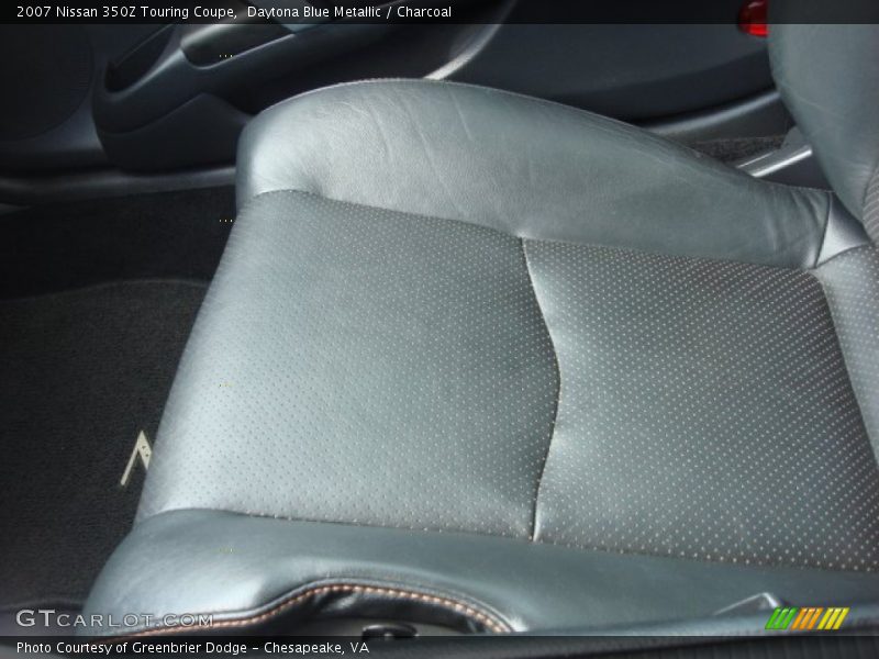 Daytona Blue Metallic / Charcoal 2007 Nissan 350Z Touring Coupe