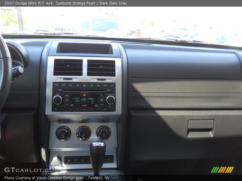 Sunburst Orange Pearl / Dark Slate Gray 2007 Dodge Nitro R/T 4x4