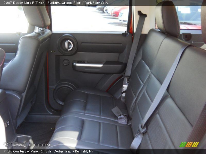 Sunburst Orange Pearl / Dark Slate Gray 2007 Dodge Nitro R/T 4x4