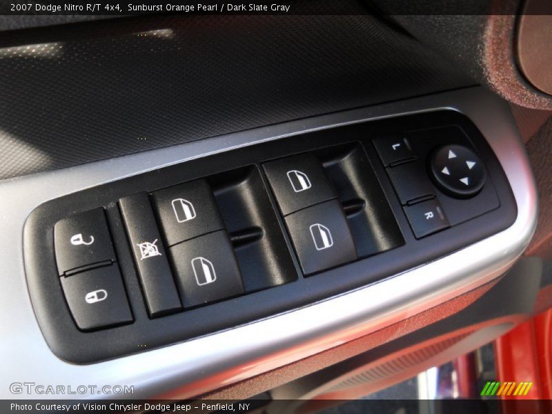 Sunburst Orange Pearl / Dark Slate Gray 2007 Dodge Nitro R/T 4x4