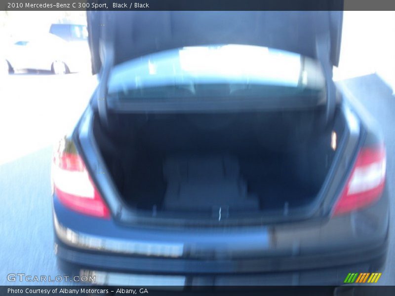 Black / Black 2010 Mercedes-Benz C 300 Sport