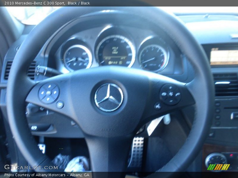 Black / Black 2010 Mercedes-Benz C 300 Sport