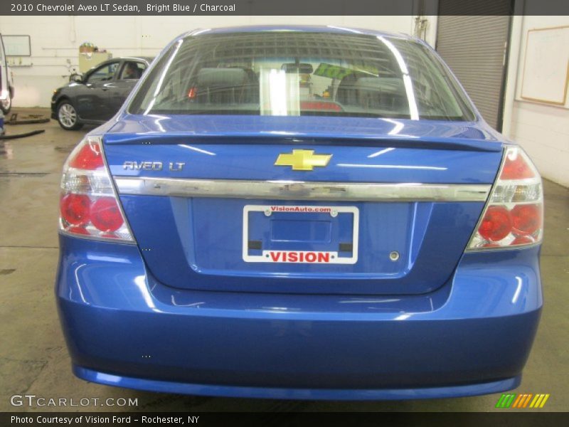 Bright Blue / Charcoal 2010 Chevrolet Aveo LT Sedan