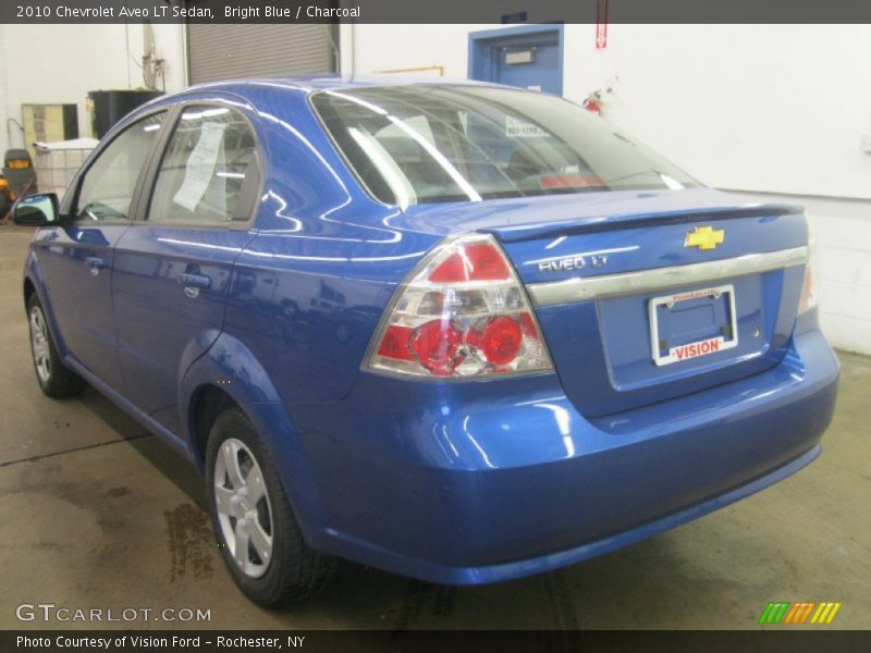 Bright Blue / Charcoal 2010 Chevrolet Aveo LT Sedan