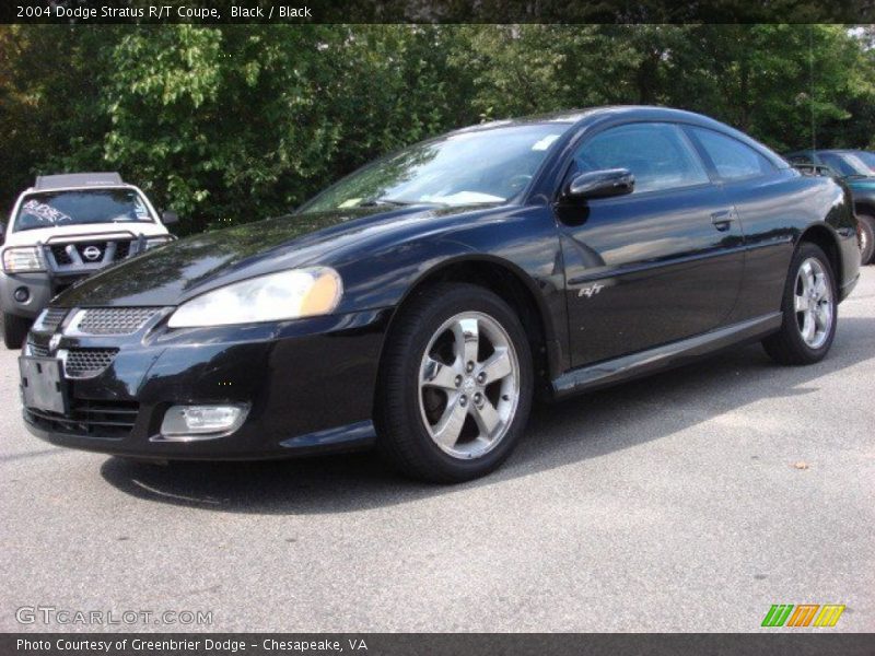 Black / Black 2004 Dodge Stratus R/T Coupe