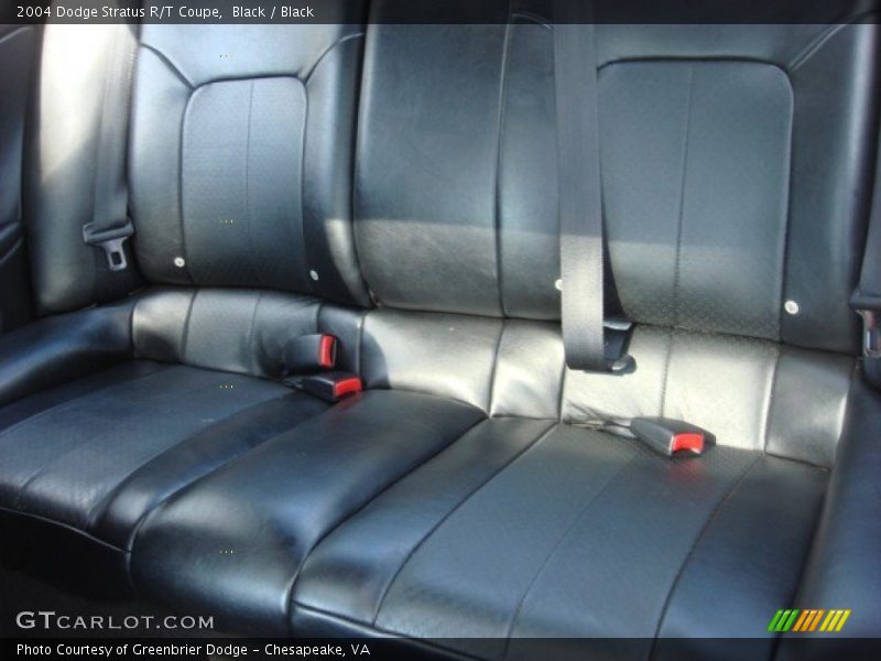 2004 Stratus R/T Coupe Black Interior