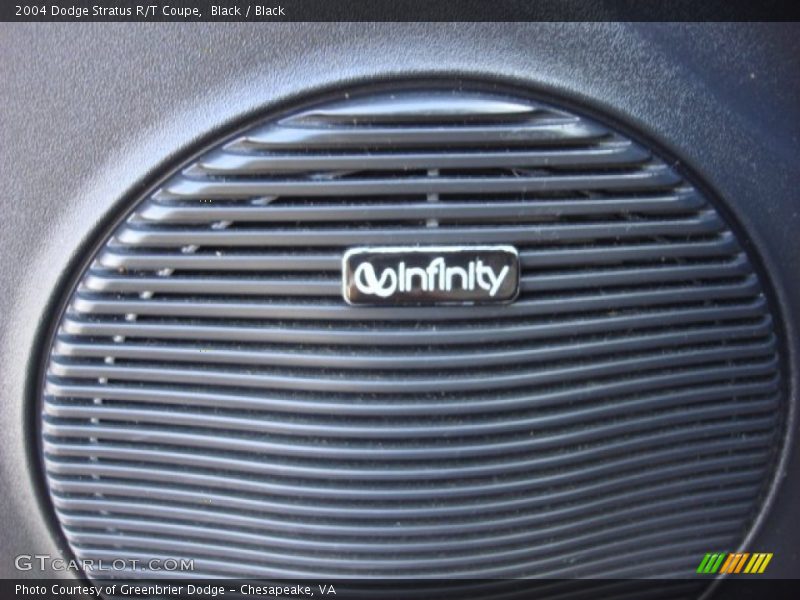 Audio System of 2004 Stratus R/T Coupe