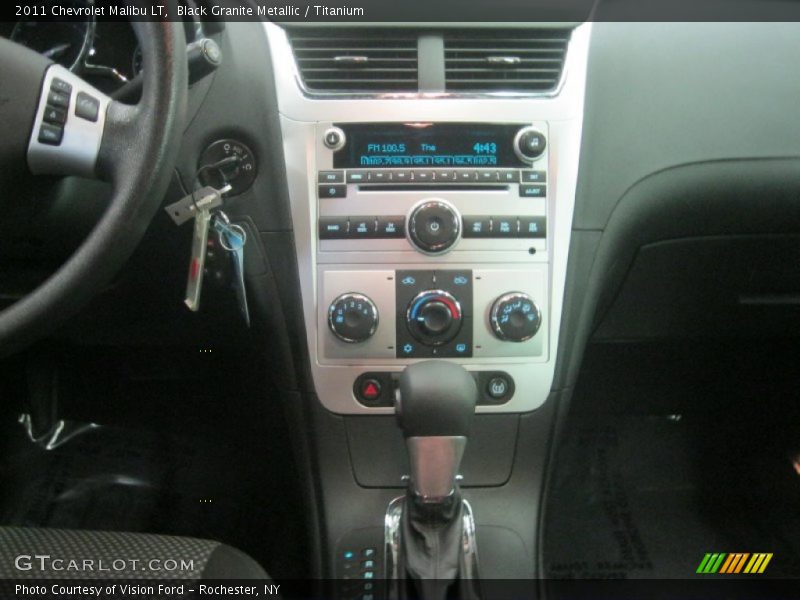 Black Granite Metallic / Titanium 2011 Chevrolet Malibu LT