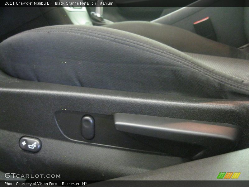 Black Granite Metallic / Titanium 2011 Chevrolet Malibu LT