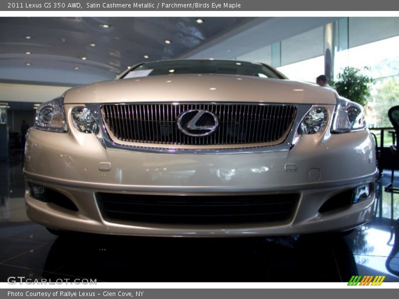 Satin Cashmere Metallic / Parchment/Birds Eye Maple 2011 Lexus GS 350 AWD