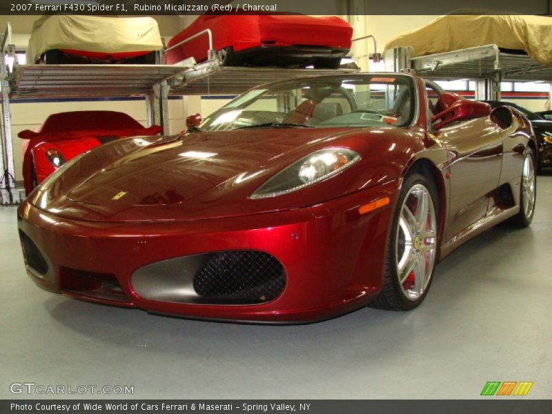 Front 3/4 View of 2007 F430 Spider F1