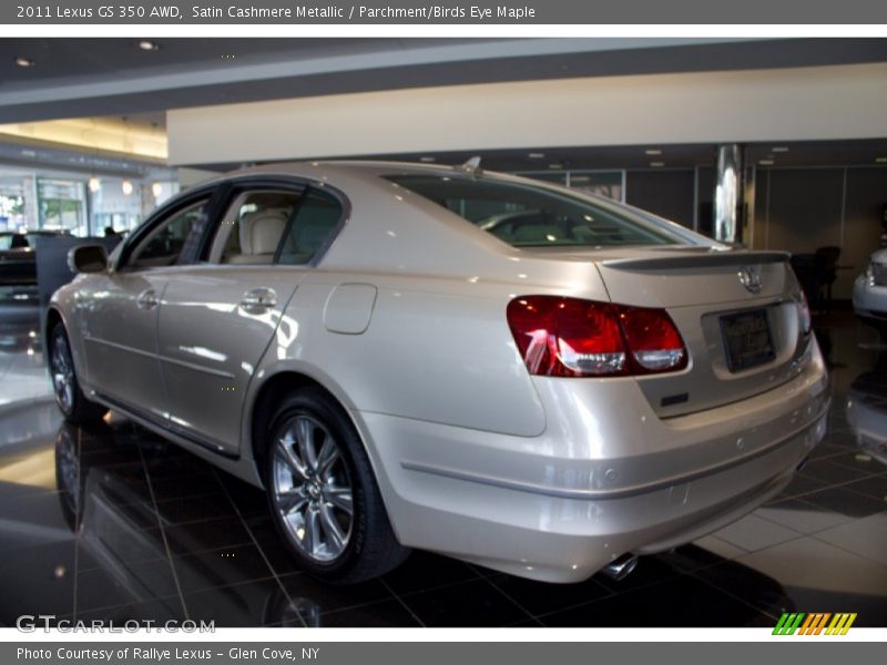 Satin Cashmere Metallic / Parchment/Birds Eye Maple 2011 Lexus GS 350 AWD