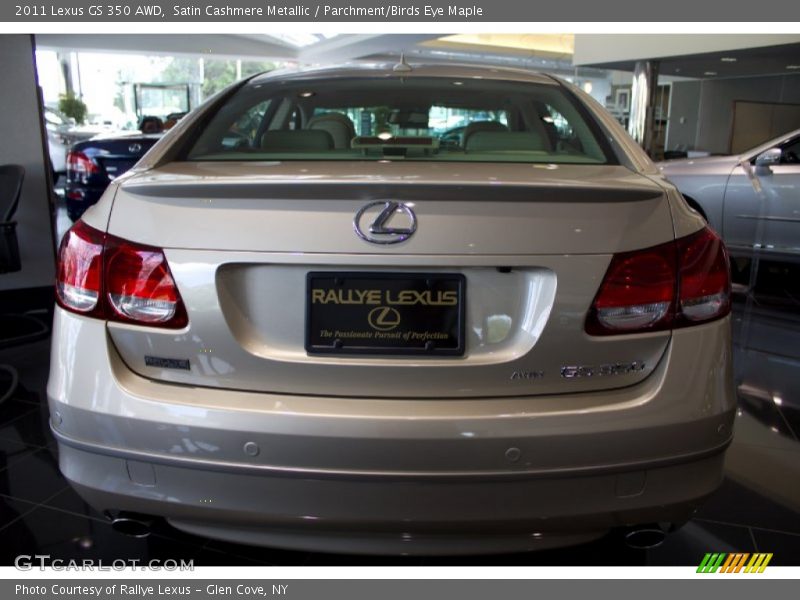 Satin Cashmere Metallic / Parchment/Birds Eye Maple 2011 Lexus GS 350 AWD