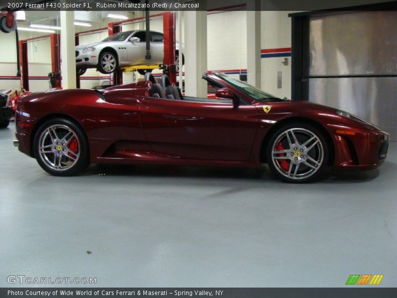 Rubino Micalizzato (Red) / Charcoal 2007 Ferrari F430 Spider F1