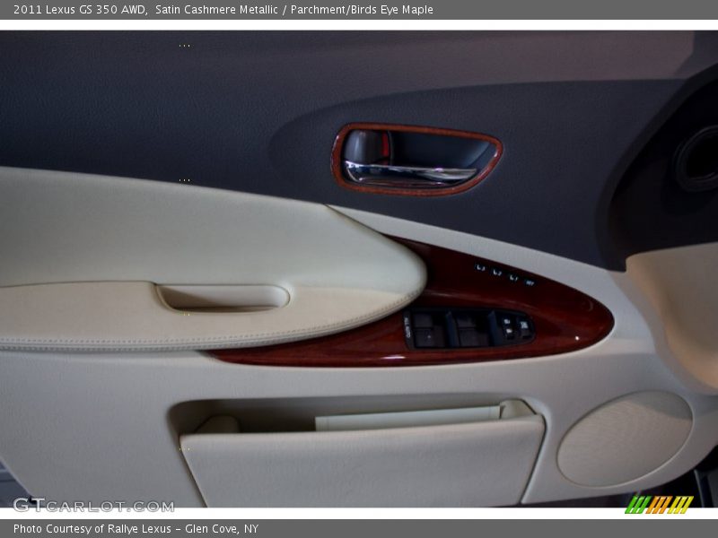 Satin Cashmere Metallic / Parchment/Birds Eye Maple 2011 Lexus GS 350 AWD