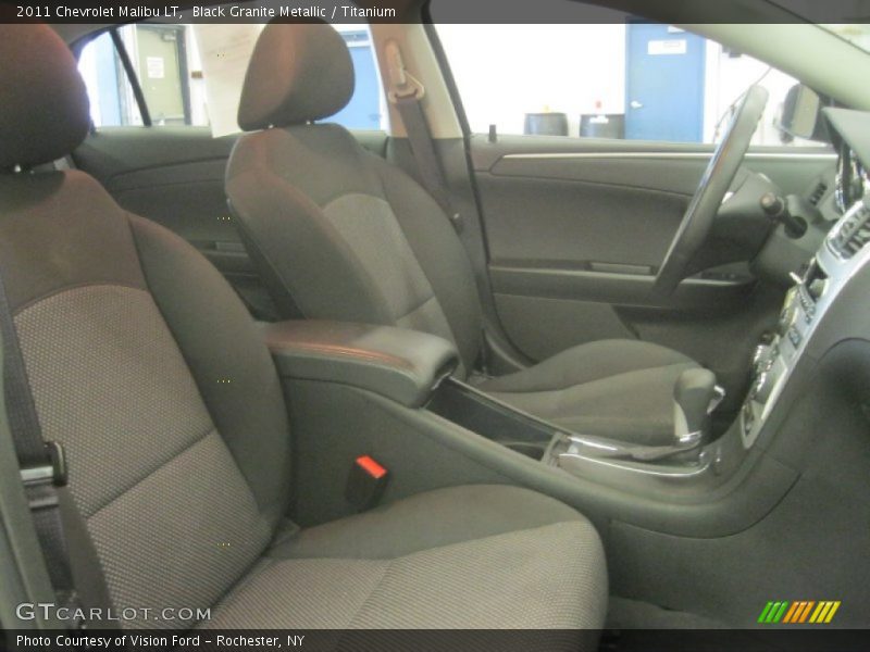 Black Granite Metallic / Titanium 2011 Chevrolet Malibu LT