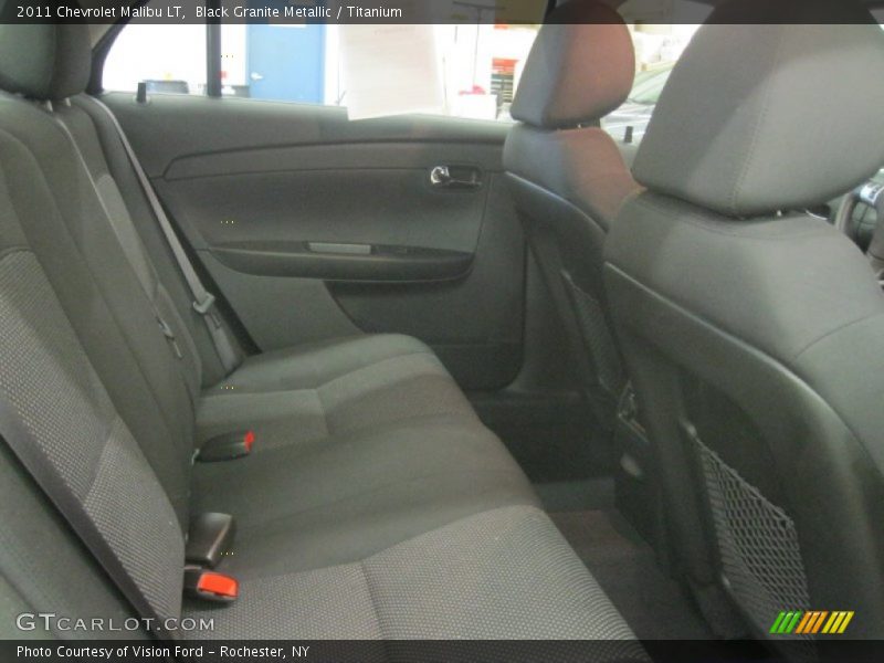 Black Granite Metallic / Titanium 2011 Chevrolet Malibu LT