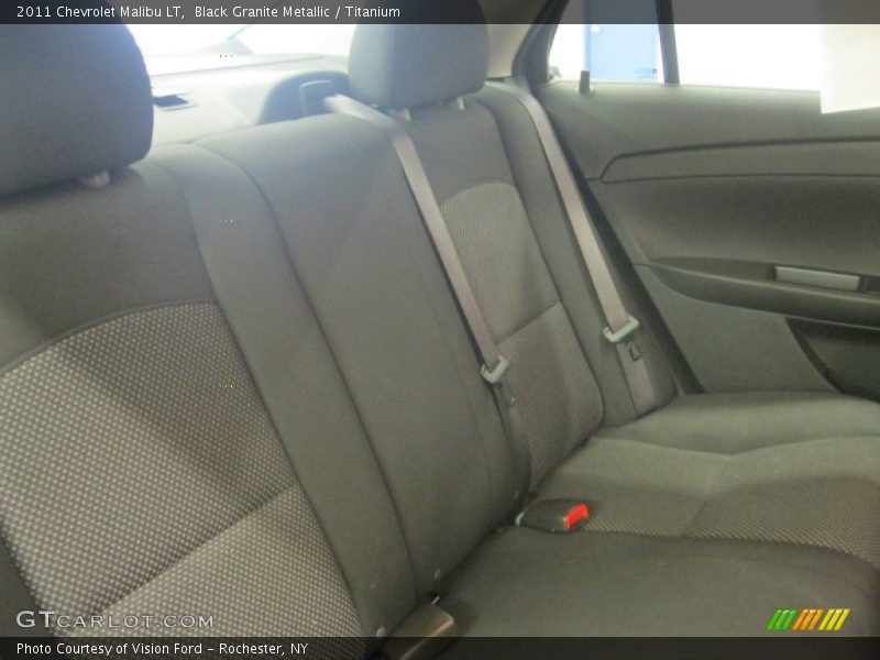 Black Granite Metallic / Titanium 2011 Chevrolet Malibu LT