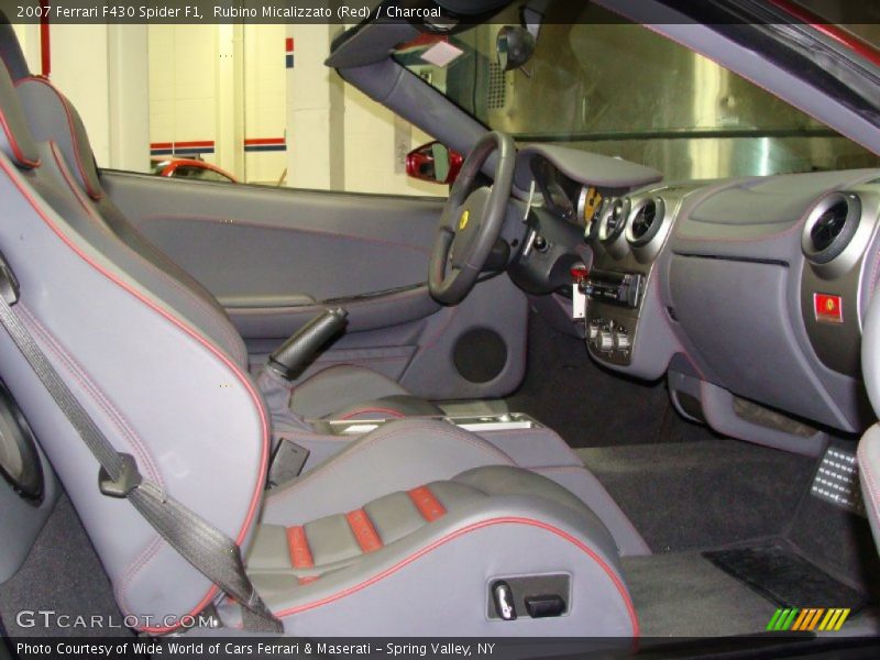  2007 F430 Spider F1 Charcoal Interior