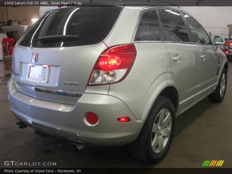 Silver Pearl / Gray 2008 Saturn VUE XR AWD
