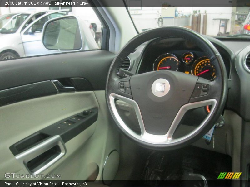 Silver Pearl / Gray 2008 Saturn VUE XR AWD